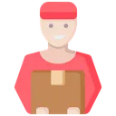 Free Delivery courier  Icon