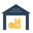 Free Delivery Transport Warehouse Icon