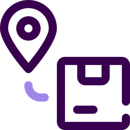 Free Delivery Location  Icon