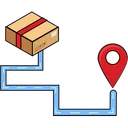 Free Delivery location  Icon