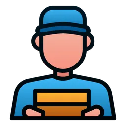 Free Delivery Man  Icon