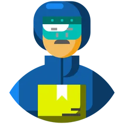 Free Delivery Man  Icon