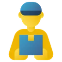 Free Delivery Man  Icon