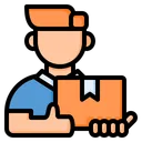 Free Delivery Man  Icon