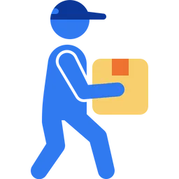 Free Delivery man  Icon