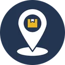 Free Delivery Map Delivery Location Delivery Icon