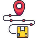 Free Route Pin Location Icon