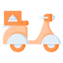 Free Delivery Scooter  Icon