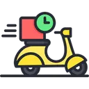 Free Delivery Time Fast Delivery Fast Delivery Service Icon