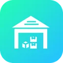 Free Delivery Transport Warehouse Icon