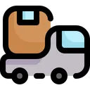 Free Delivery Truck Shipping And Delivery Cargo Truck Icon