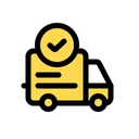 Free Delivery Truck  Icon