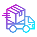 Free Box Parcel Man Icon