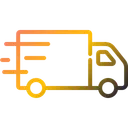 Free Delivery Truck  Icon