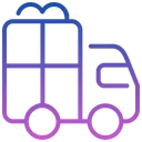 Free Delivery Truck  Icon