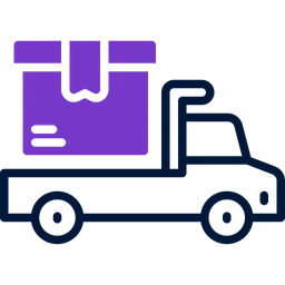 Free Delivery Truck  Icon