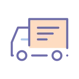 Free Delivery Truck  Icon