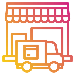 Free Delivery Truck  Icon