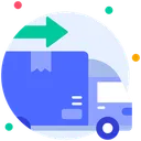 Free Delivery truck  Icône
