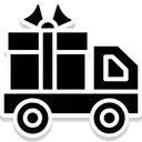 Free Delivery Truck  Icon