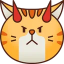 Free Demon Emoticon Cat Icon