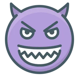 Free Demonio Emoji Icono