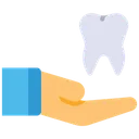 Free Dental Care Caring Teeth Icon