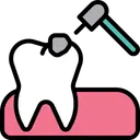 Free Dental Drill Teeth Drill Icon