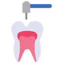 Free Drill Teeth Dental Equipmnet Icon