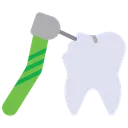 Free Dental Drill Drill Teeth Icon