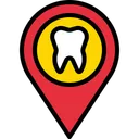 Free Dental Location Dental Place Dentist Location Icon