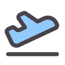 Free Departure Plane Airport Icon