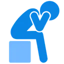 Free Depressed Sad Stress Icon