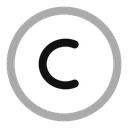 Free Copyright Simbolo De Copyright Autor Icono