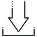 Free Descarga De Archivos Descarga De Documentos Descarga Icono
