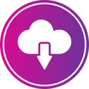 Free Descarga en la nube  Icono