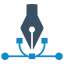 Free Desenho de curva  Ícone