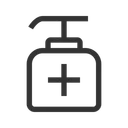 Free Desinfektionsflasche  Symbol