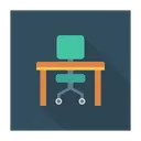 Free Desk Chair Home Icon