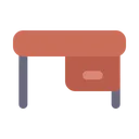 Free Desk Workspace Table Icon