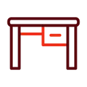 Free Desk Office Table Icon