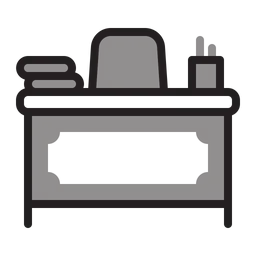 Free Desk teacher  Icon