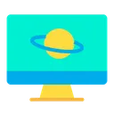 Free Desktop Astrophysik Erde Atom Symbol