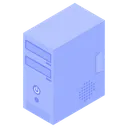Free Desktop PC CPU Verarbeitungseinheit Symbol