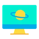 Free Desktop Astrophysics Earth Atom Icon