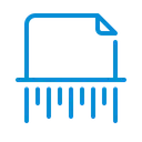 Free Destroy Document File Icon