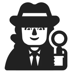 Free Detective Emoji Icon