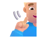 Free Deaf Color Medium Light Icon