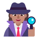 Free Detective Flat Medium Icon
