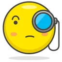 Free Detective Visage Smiley Icône